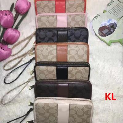 China Factory wholesale waterproof ladies pinch zipper leather wallet women wallets for women famous brand designer luxury wallets for women for sale