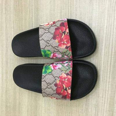 China Cheap price cushioning printing luxury slipper for women branded latest design lady slipper designer slippers wholesale women famous brand for sale