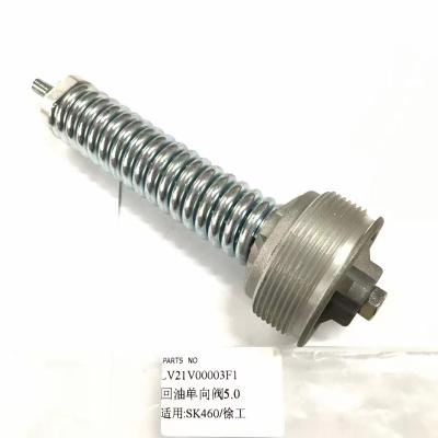 China Machinery Repair Shops Crawler Excavator Accessories Kobelco SK460-8 Oil Tank Check Valve Hydraulic Pressure Relief Valve for sale