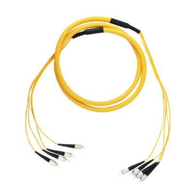 China FTTH Customized Length MM 3.0mm Indoor Fiber Optic OM1 Patch Cord for sale