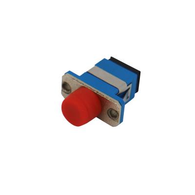 China SM/MM high precision simplex/duplex SC LC FC ST fiber optic adapter application for telecommunication networks for sale