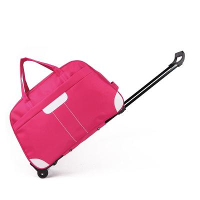 China Outdoor Bag China Large Capacity Duffle Trolley Bag Cheap Traveling Foldable Luggage Bags Hand Tote For Business Travel Light Weight for sale