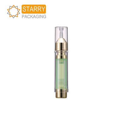 China Personal Care 10ml Cosmetic Syringe Shaped Airless Bottle For Eye Cream Injection Bottle for sale