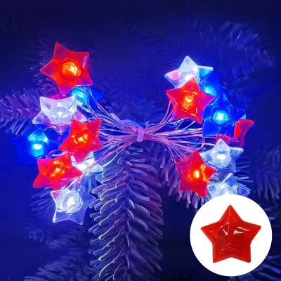 China Hot Lights Garland Decor Warm White Lights USB Battery Powered String LED Star Lights Sale for Christmas Thanksgiving for sale