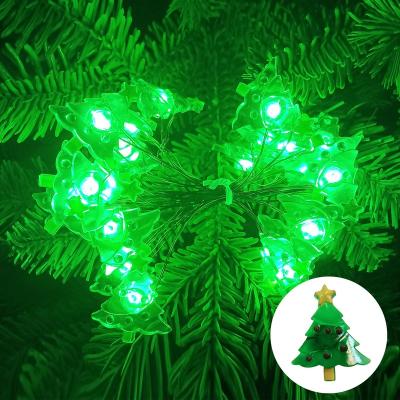 China Christmas Tree Lights String Lights Party Decoration Holiday Outdoor Lighting Christmas Tree Led Flash Holiday String Light for sale