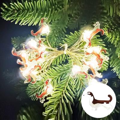 China Popular Hot Selling USB Puppy LED Lighting Festival Multicolor Puppy Lights String Lights Battery Operated Christmas Thanksgiving for sale