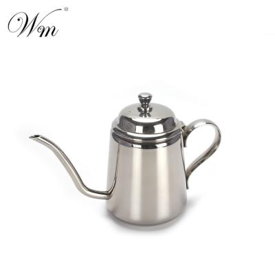 China CLASSIC Home Used Stainless Steel Gooseneck Pour Over Coffee Makers Drip Coffee Pot Teapot for sale