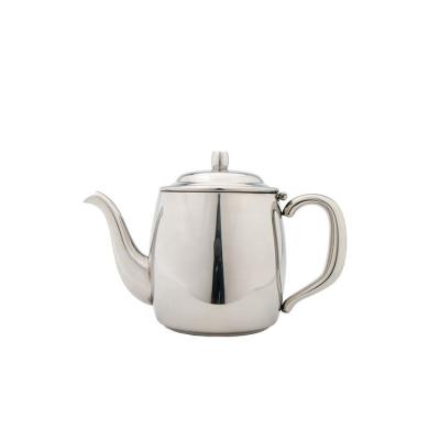 China WAHMINGMETAL E Ware Tea Sets 0.6L 1.2L Stainless Steel Coffee Pot Teapot With Strainer For Hotel Restaurant Cafe Home for sale