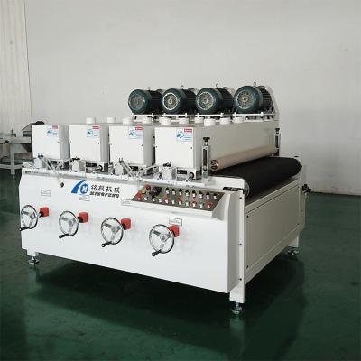 China High Efficiency Wood Wire Drawing Brush Polishing Machine For Floor Furniture for sale