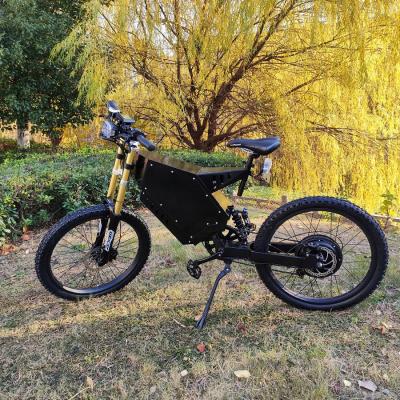 China Hot sale carbon steel enduro ebike 12000W 72v 45 ahe bike suron ebike with max speed 140km/h for sale