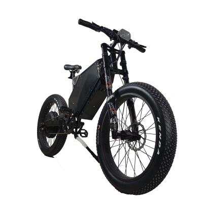 China Carbon steel hot sale 72v 3000w hub motor enduro brushless ebike for sale