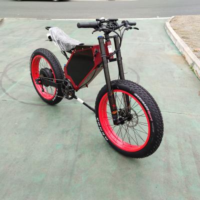 China Ebike 2000W steel for beach snow mountain bike fat tire electric ebike for adult for sale