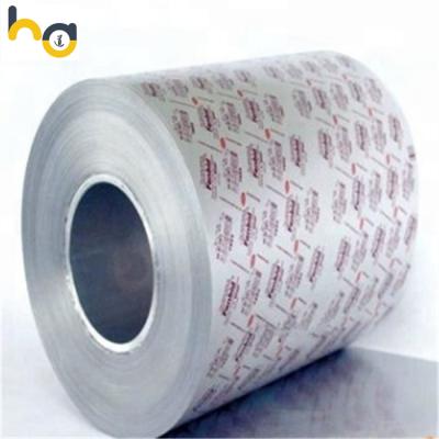 China Pharmaceutical Pharmaceutical Packaging Material Aluminum Foil Printed 20/25/30 Micron Medicine Blister Packing for sale