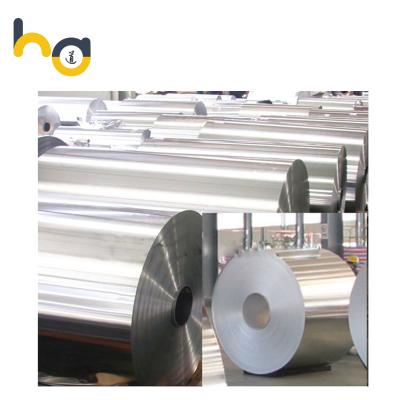 China 1100/8011/1235 Aluminum Foil Jumbo Roll /vmch Liner Foil For Adhesive Tape for sale