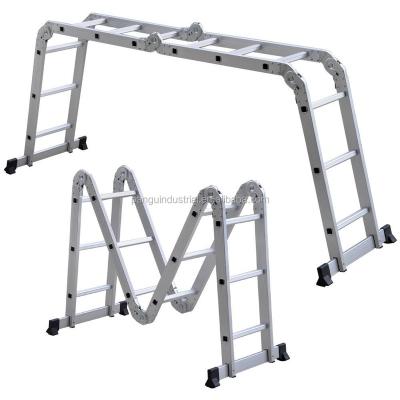 China High quality universal aluminum ladder of folding ladders for sale