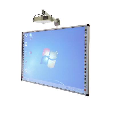 China Gaokeview Smart Board Aluminum Alloy USB Interactive Whiteboard Digital Whiteboard With Projector for sale