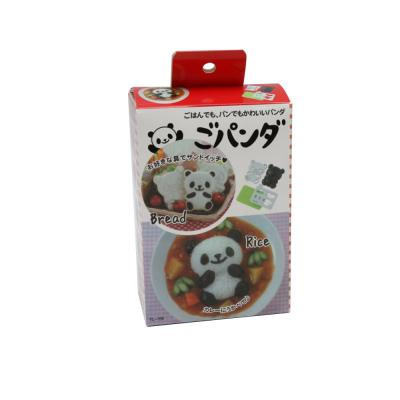 China YL-168 Panda Rice Mold Sustainable Plastic Onigiri Mold for sale