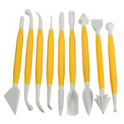 China Disposable Reusable And Durable Plastic Sugarcraft Fondant Cake Decorating Modeling Tools for sale