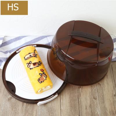 China Disposable Rated Portable Round Top Plastic Cake Cover for sale