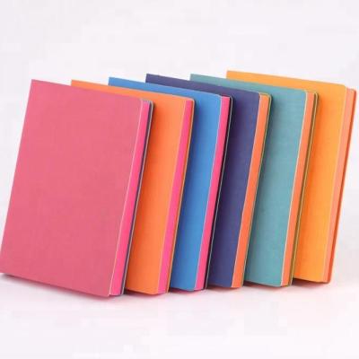 China Easy Writing China Brand Name PU Leather High Quality Multi Color Customized Notebooks for sale