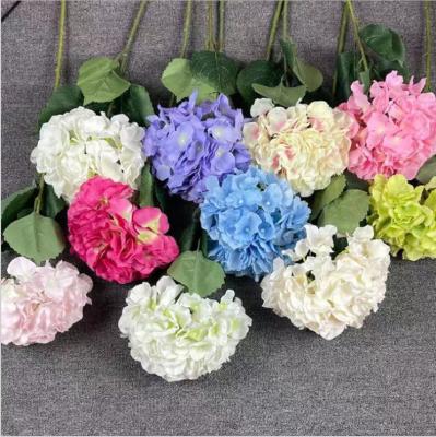 China China Style Natural Silk Touch Hydrangea Bouquet Decorations Artificial Hydrangea for sale