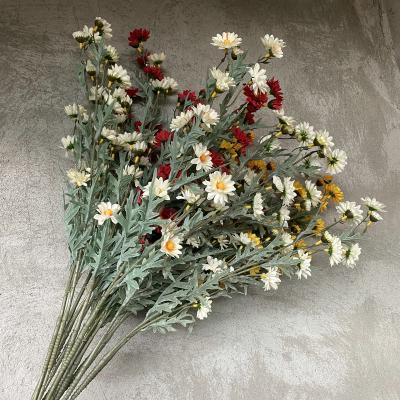 China New Style Artificial Flower Touch Natural Free Samples Flower Daisy For Home Decoration for sale