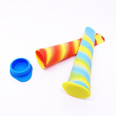 China Viable Popsicle Lolly Mold Ice Cube Tray Silicone Ice Cream Mold Maker Mold Strain DIY Kitchen Tool Small for sale