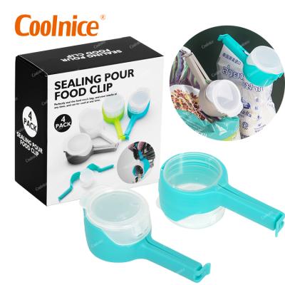 China Sustainable Kitchen Food Storage and Organization Improved Bag Sealing Clips for sale