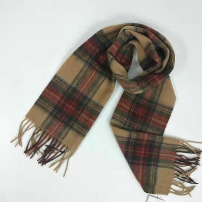 China Winter Scarf Women Classic Oversized Wrap Plaid Cashmere Wool Warm Scarf For Winter for sale