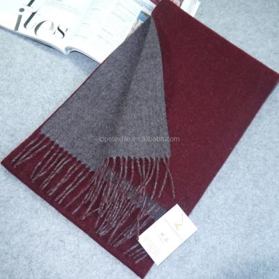 China Woolen Fashion Double Face Woolen Scarf For Winter Inner Mongolia Woolen Scarf for sale