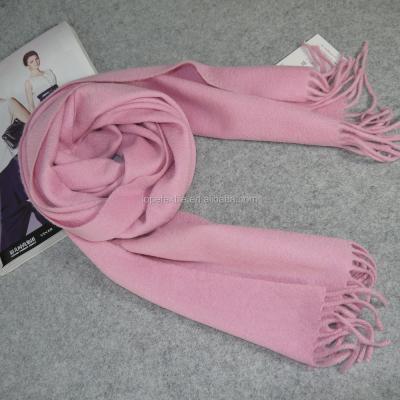 China Wholesale Pure Cashmere 100% Cashmere Scarf Mongolian Pink Scarf for sale