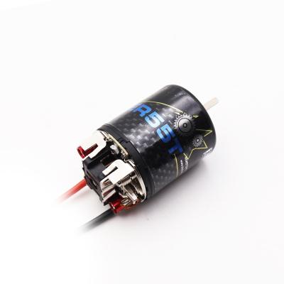 China Waterproof 540K-4555-69D 55T 7.2V DC Modified Motor Powerful High Torque Brushed Motor For RC Car Rock Crawler for sale