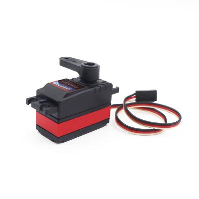 China RC Hobby 6Kg Servo Metal Gear Waterproof Digital 6V High Torque Short Type Servo For RC Car Boat Related for sale