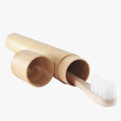 China Hot selling biodegradable handle and high quality personalized eco bamboo toothbrush with custom logo and packaging for sale