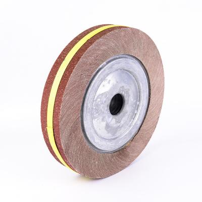 China Stainless Steel 250*30*32mm Chuck Flap Wheel 40# 60# 80# 120# 150# 180# 240# 320# 400# 600# 800# A/O Abrasive for sale