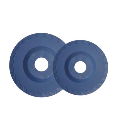 China PA6 Nylon Blue Color T27 Flat Backing Pads 107mm For Fin Discs Abrasive Products for sale