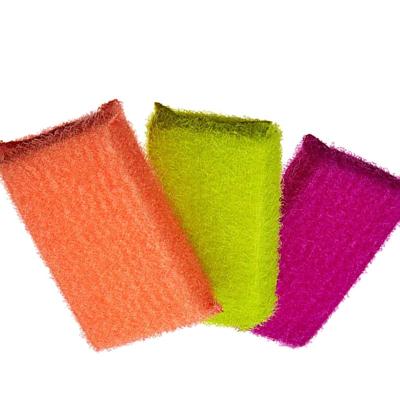 China Sustainable Sponge Dish Wash Kitchen Cleaning Scrub Scrubber Pad for sale