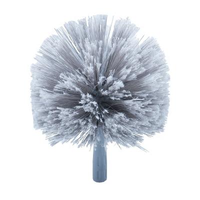 China Household Cleaning Professional Washable Cobweb Broom Cobweb Duster Brush Main Ceiling Fan Duster With Telescopic HIGHLIGHT Wire Lightweight Handle for sale