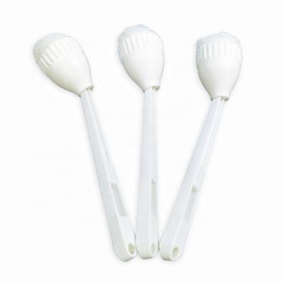 China PP Toilet Bowl Swab With Long Handle White Toilet Brush For Bathroom Cleaning for sale