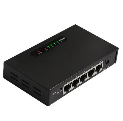 China LACP IP175G 10/100M Fast Ethernet Chipset 5 Network Switch Left Fast Switch for Desktop PC SOHO Switches for sale