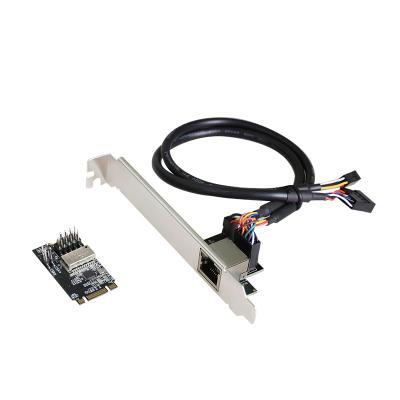 China M.2 1G LAN Desktop Card for Realtek8111H Gigabit Ethernet Adapter for sale