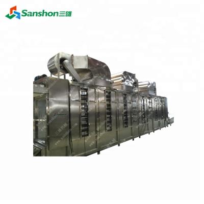 China Factory HGD 5-Layer Hot Air Conveyor Belt Industrial Drying Machine / Multilayer Belt Dryer for sale