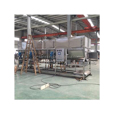 China High Efficiency Easy Operate New Design SPT-Z Industrial Spiral Type Steam Blanching Machine For Fruits And Vegetables for sale