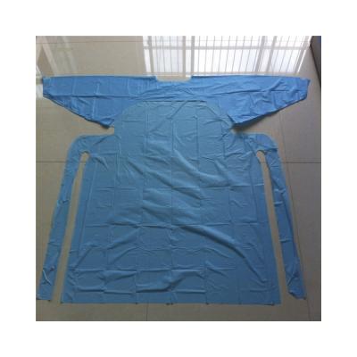 China CPE Anti-Static Disposable Gown Apron Disposable Bsci Sample Free for sale