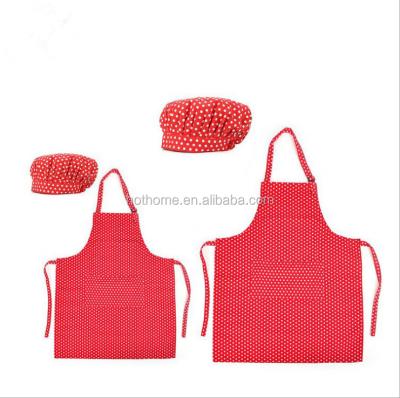 China Wholesale Colorful Cleaning Kids Or Adult Apron Set Cotton Cooking Apron / Kitchen Apron for sale