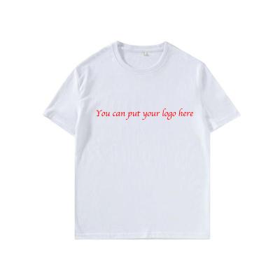 China Wholesale New Anti-Wrinkle T-shirt 100% Cotton For Men And Women T-shirts Custom T-shirt Printing for sale