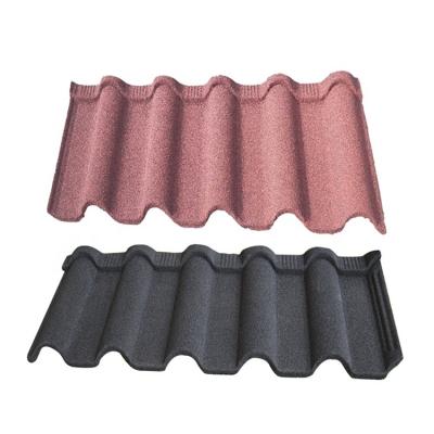 China Shingle Asphalt Shingles High Quality Metal Roof Galvanized Steel For Stone Coated Roofing Tiles Groove Tile for sale