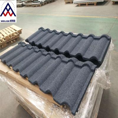 China Feel High Quality Milan Stone Coated Roof Tiles For House Stone Coated Galvanized Steel Roll Roofing With Good Price for sale