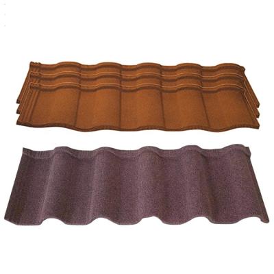 China Shingle Color Price Step Roofing Sheet Steel Stone Coated Roof Roman Tile for sale