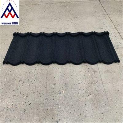 China Villa Classic High Quality Durable Stone Coated Metal Roof Tiles Price Nice Designs for sale